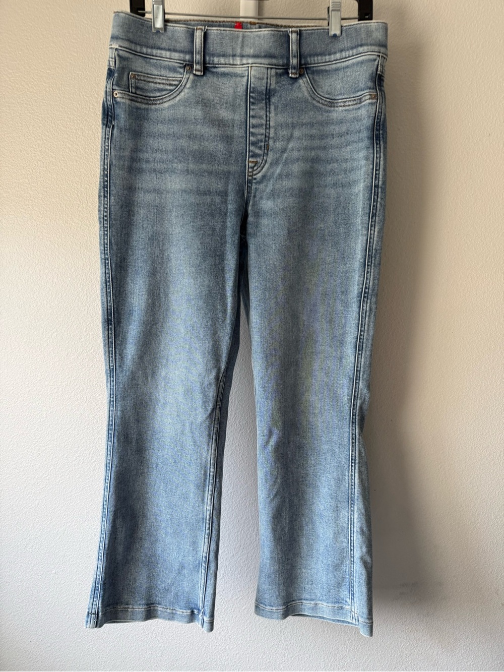 SPANX Light Wash crop Denim Jeans